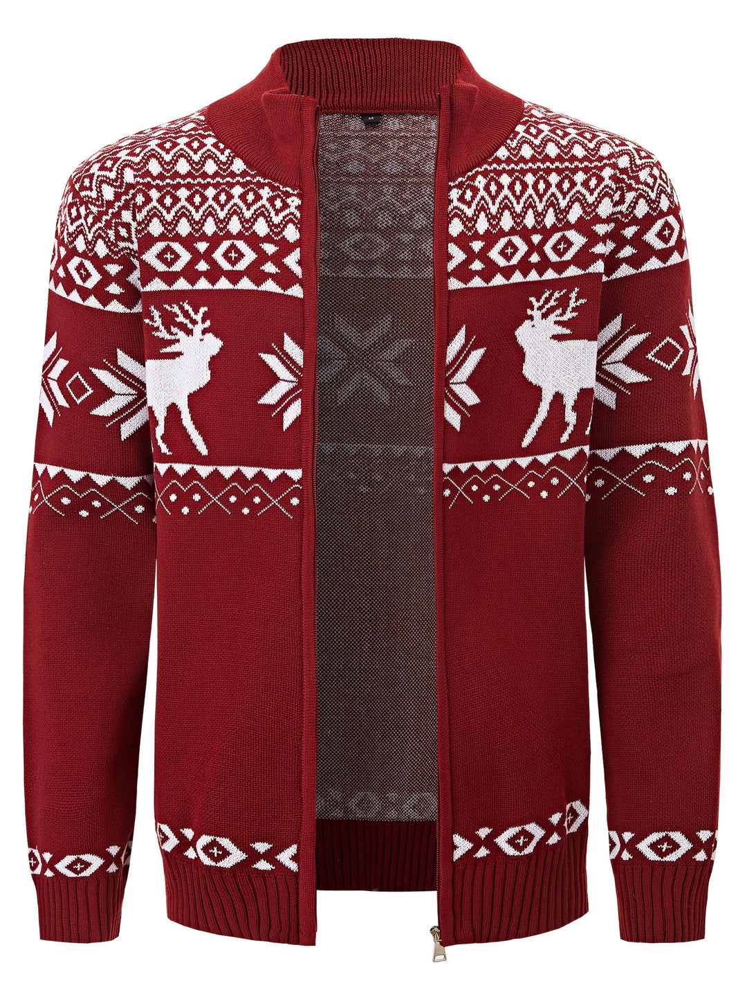 Joris | Casual gebreide cardigan met rendierpatroon