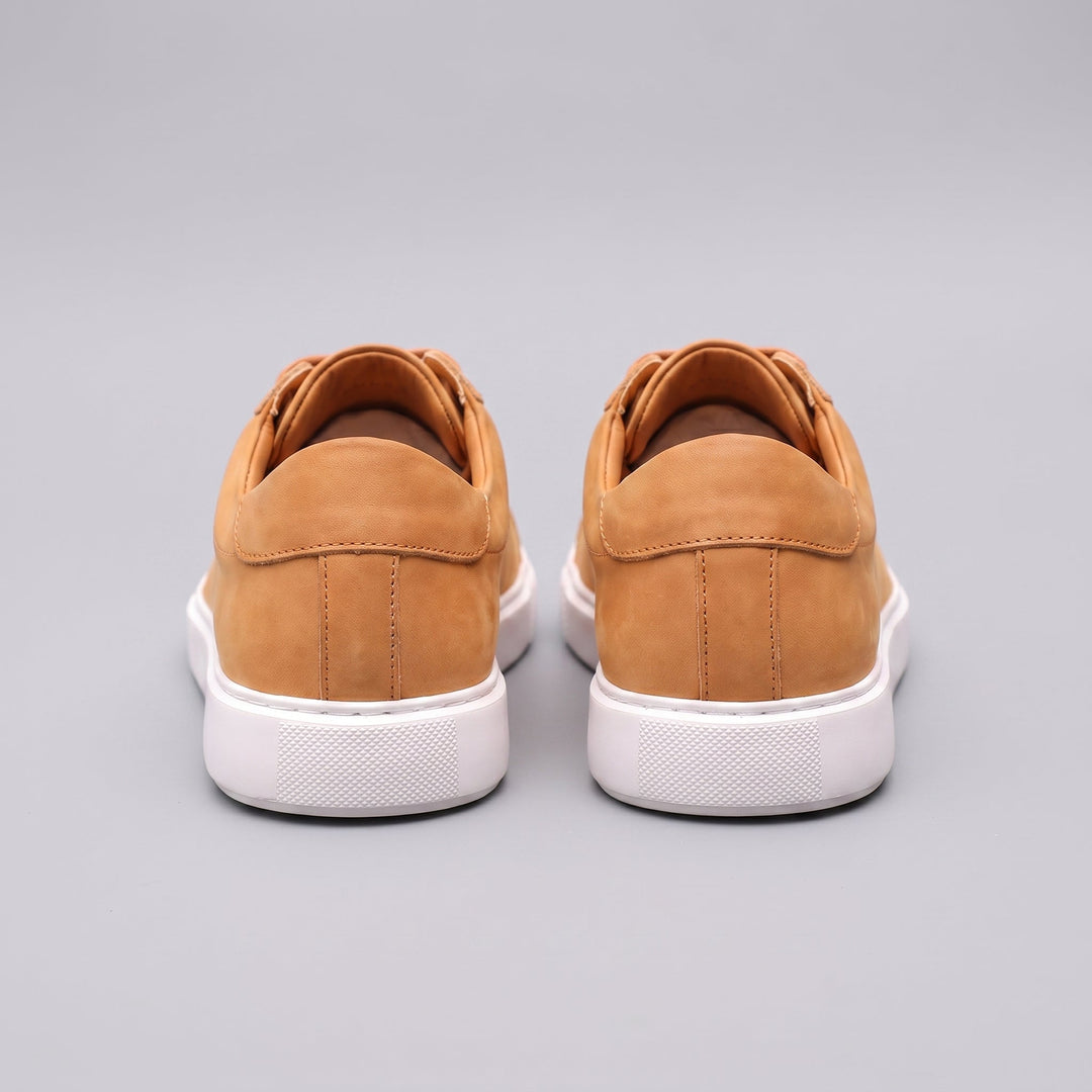 Lage Sneakers Heren Suede Grijs Casual