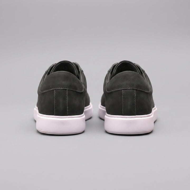 Lage Sneakers Heren Suede Grijs Casual