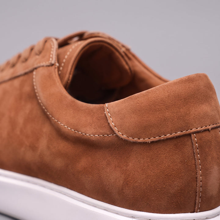 Lage Sneakers Heren Suede Grijs Casual
