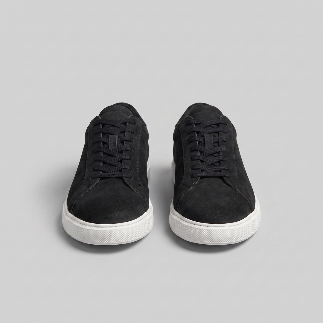 Lage Sneakers Heren Suede Grijs Casual