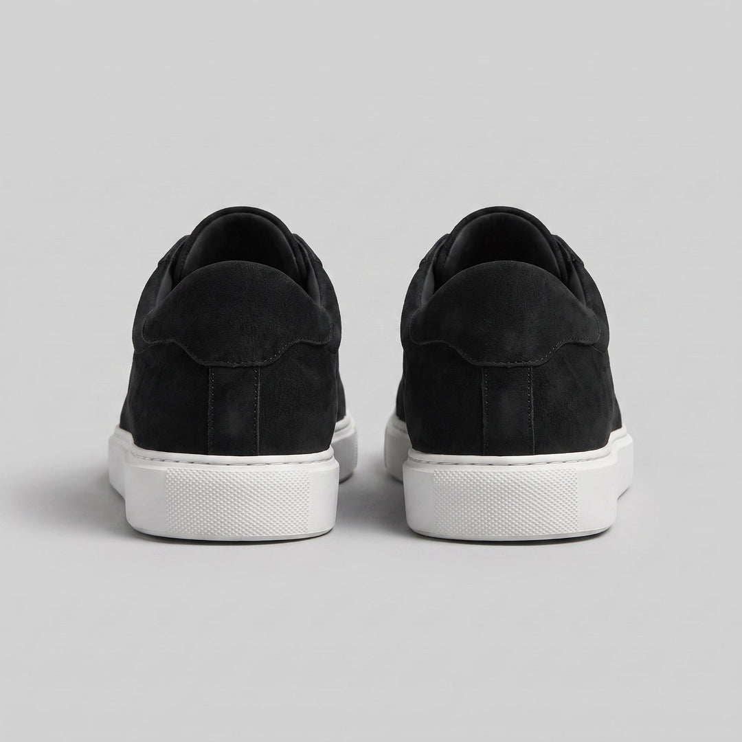 Lage Sneakers Heren Suede Grijs Casual