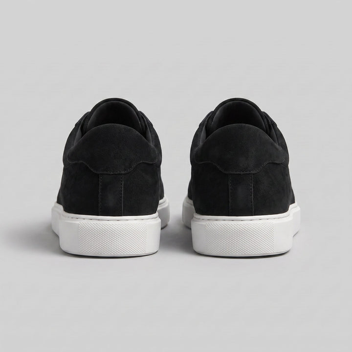 Lage Sneakers Heren Suede Grijs Casual