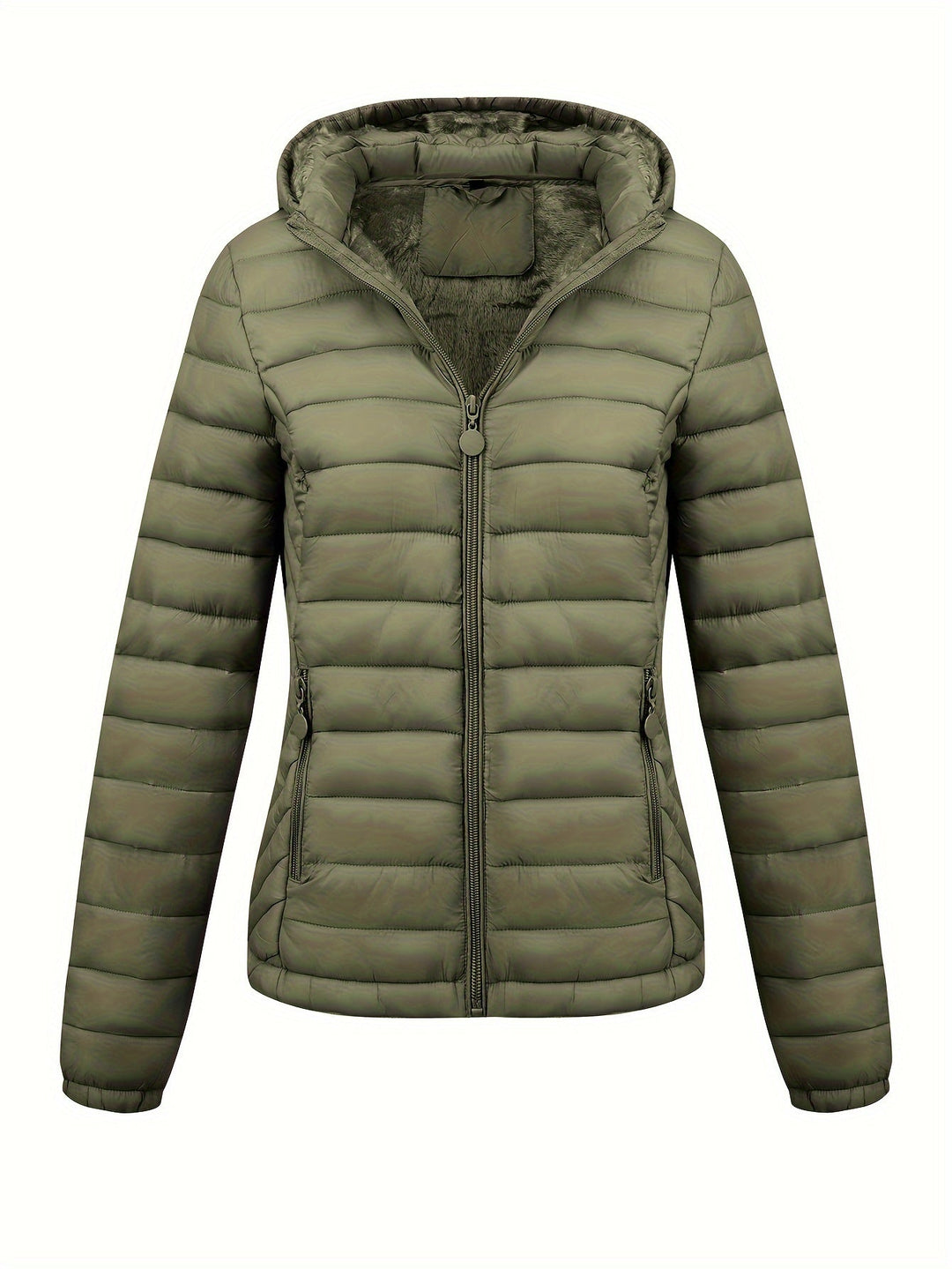 Lara | Gewatteerde hoodie jas