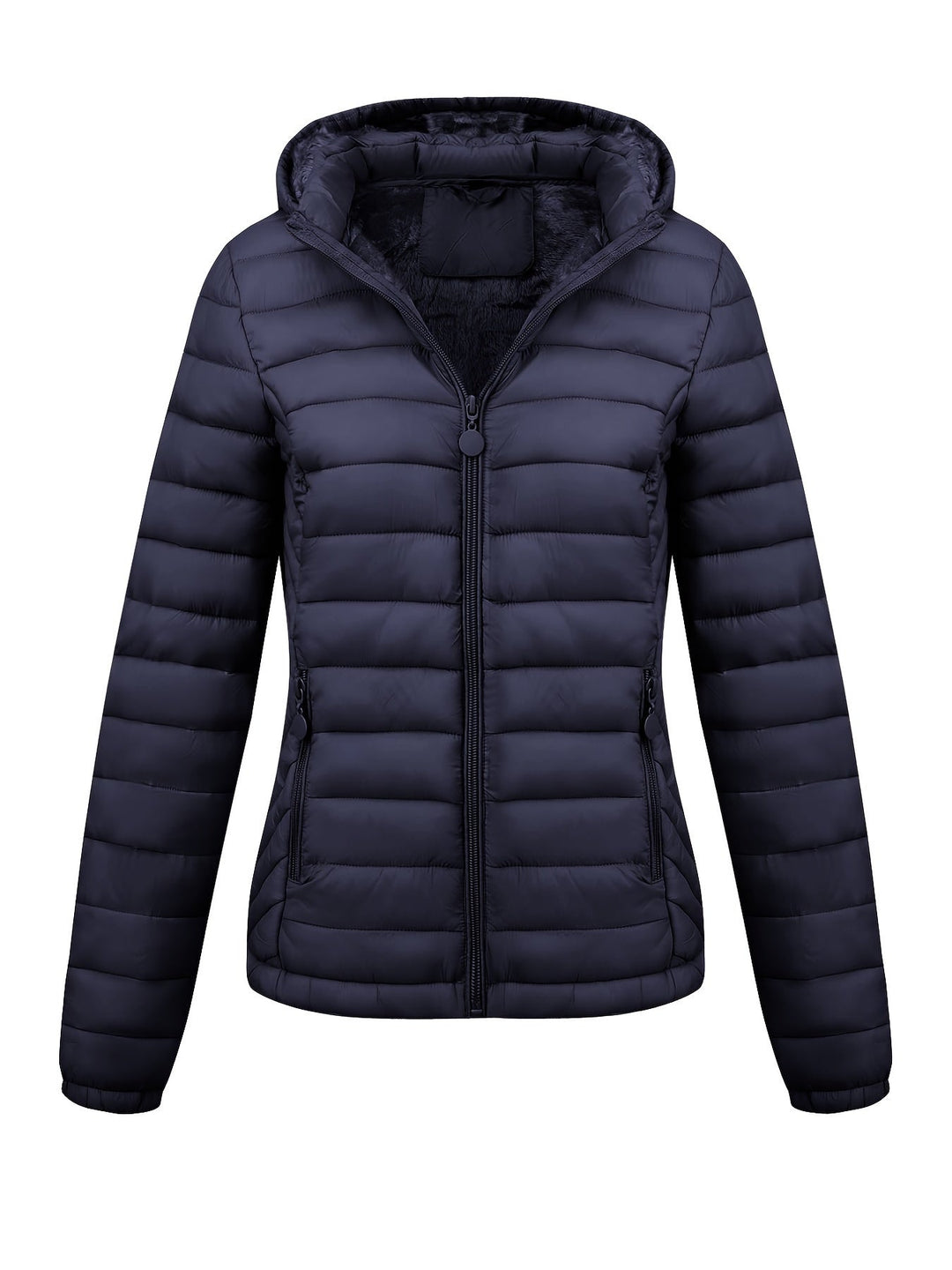 Lara | Gewatteerde hoodie jas