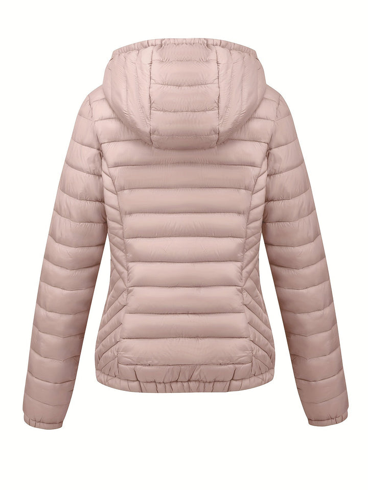 Lara | Gewatteerde hoodie jas