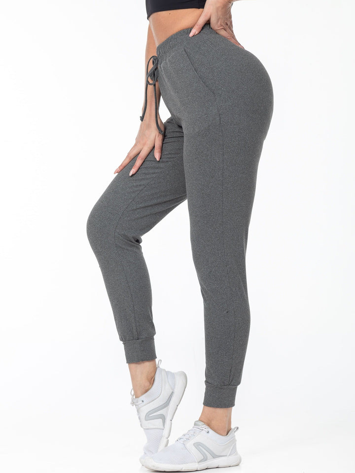 Lara | Casual sportbroek met hoge taille en zakken