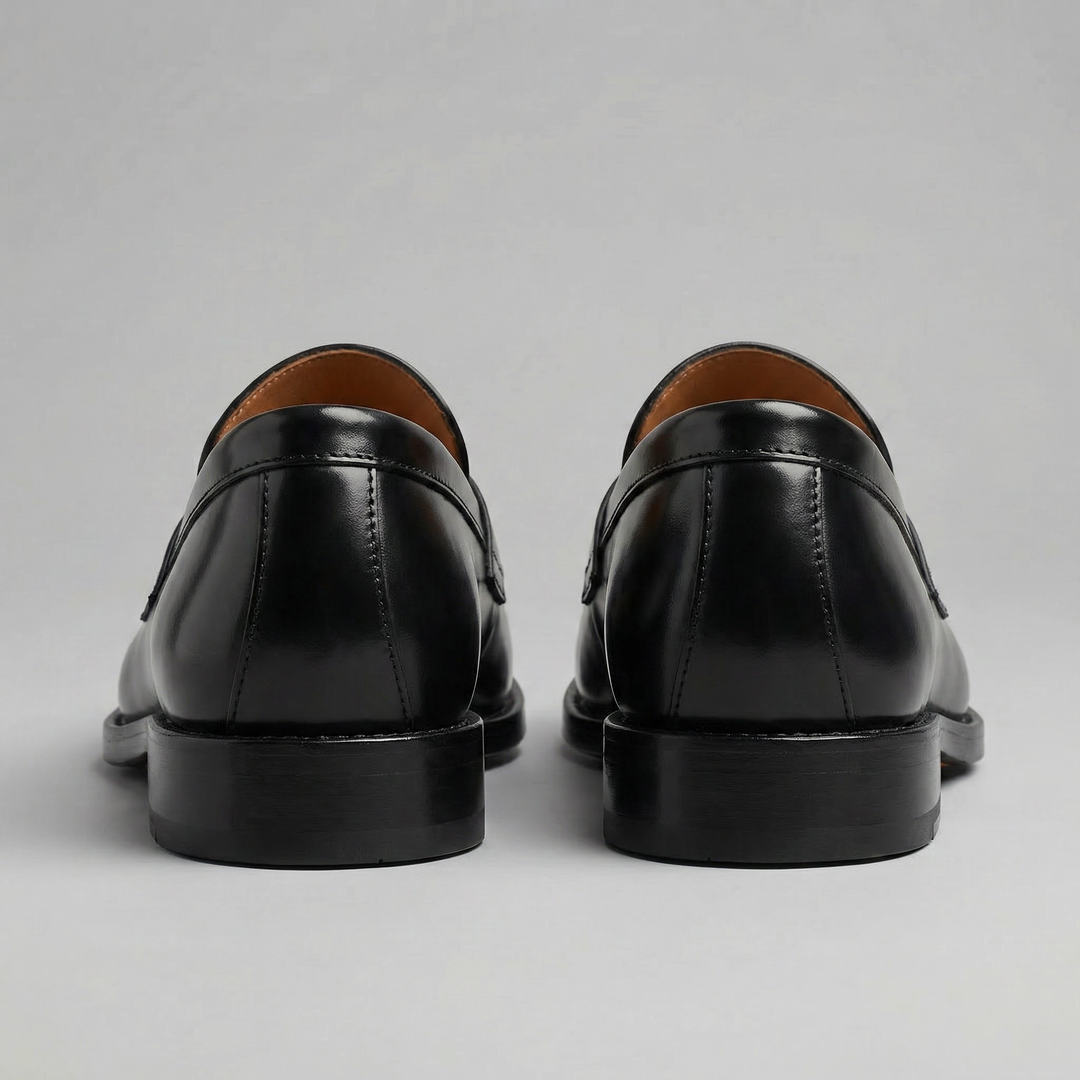 Leather Penny Loafers Heren Slip-On Casual