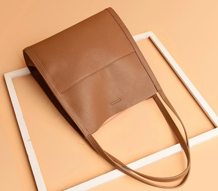 Lederen Schoudertas Dames Draagtas Organizer Casual