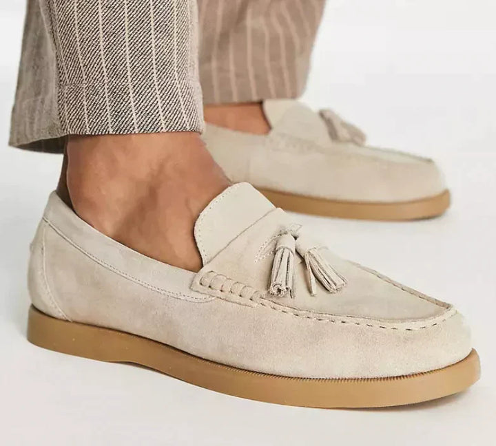 Stijlvolle en hoogwaardige leren loafers