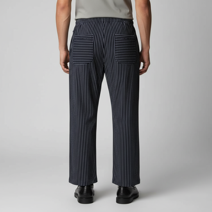 Linnen Broek Heren Elastische Taille Casual Zomer