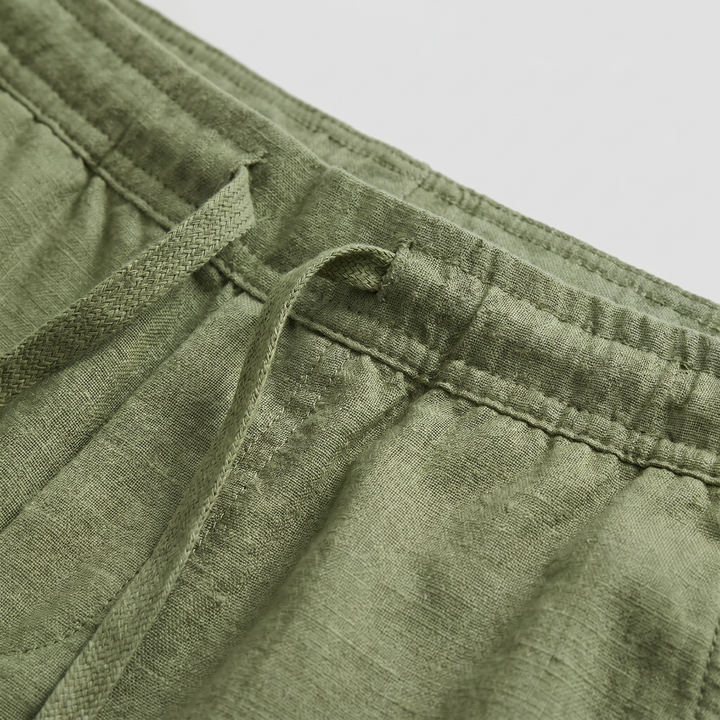 Linnen Shorts Heren Casual Zomer