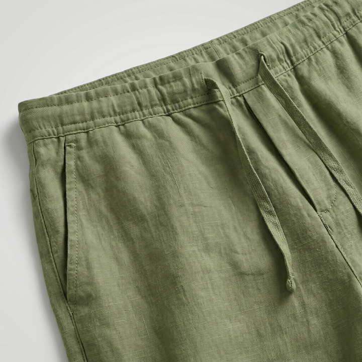 Linnen Shorts Heren Casual Zomer