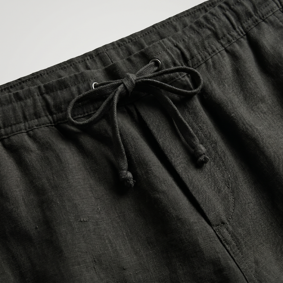Linnen Shorts Heren Casual Zomer