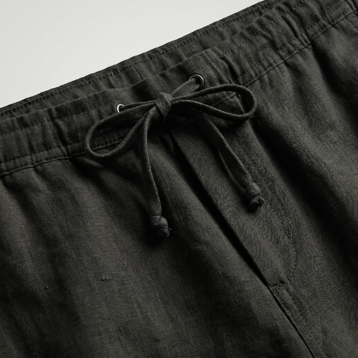 Linnen Shorts Heren Casual Zomer