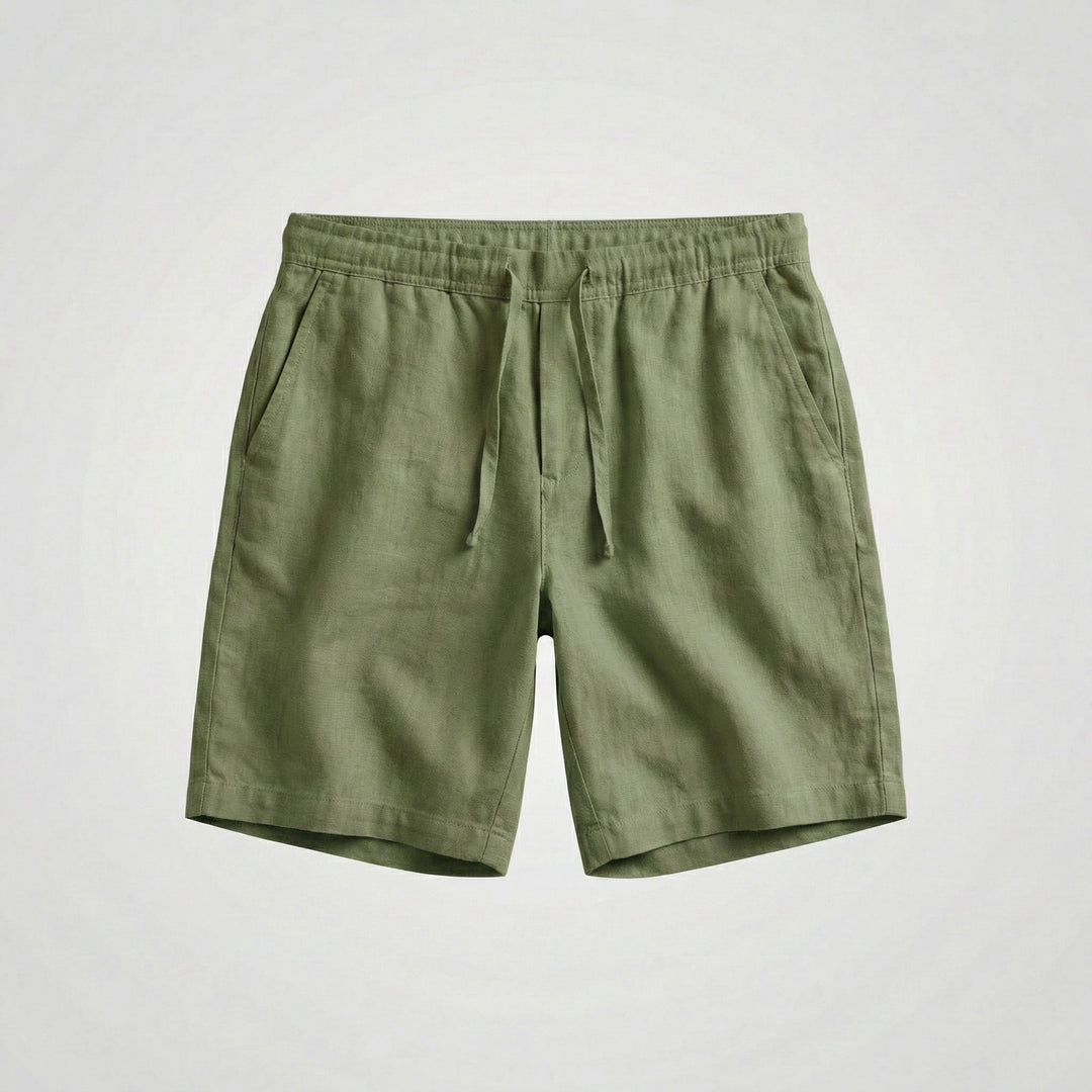 Linnen Shorts Heren Casual Zomer