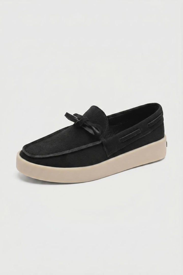 Loafers Heren Regular Fit Vetersluiting Casual Semi Formeel