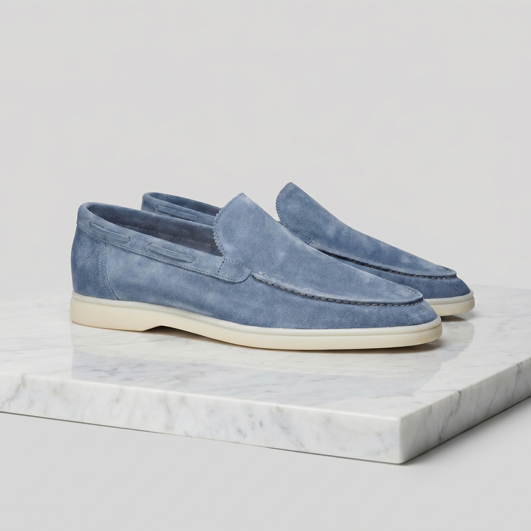 Loafers Heren Suede Klassiek Casual Formeel