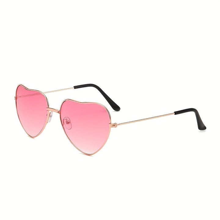 Lotte | Chique roze hartvormige modebrillen