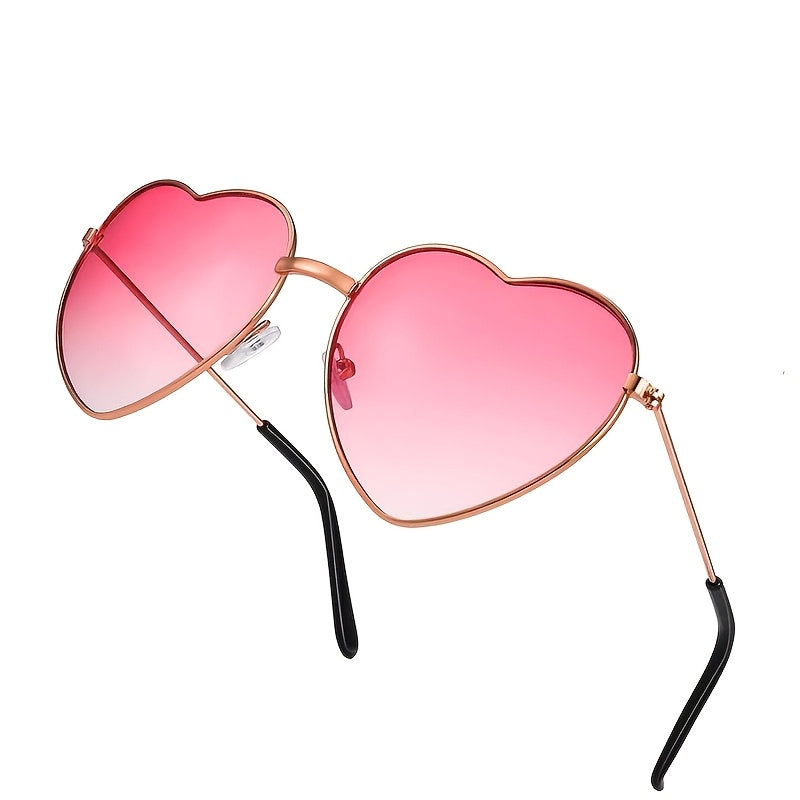 Lotte | Chique roze hartvormige modebrillen