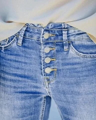 Lotte | High-Waist Spijkerbroek in stijl