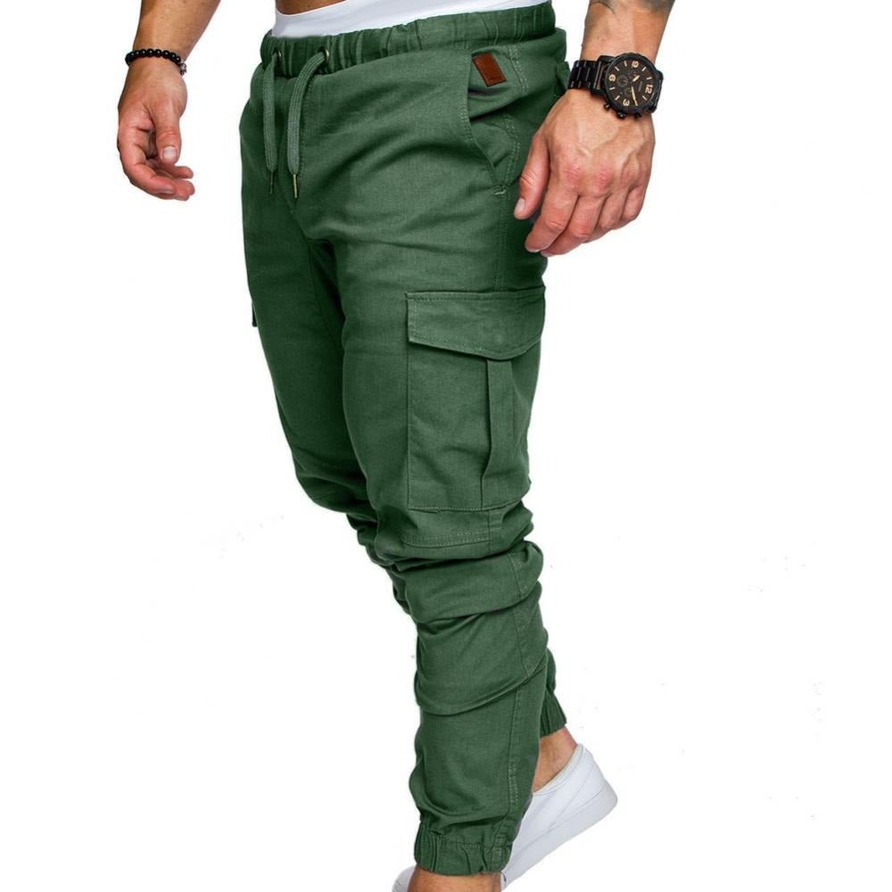Lucas | Heren cargo broek met elastiek
