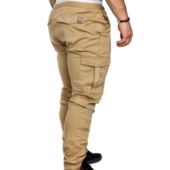 Lucas | Heren cargo broek met elastiek