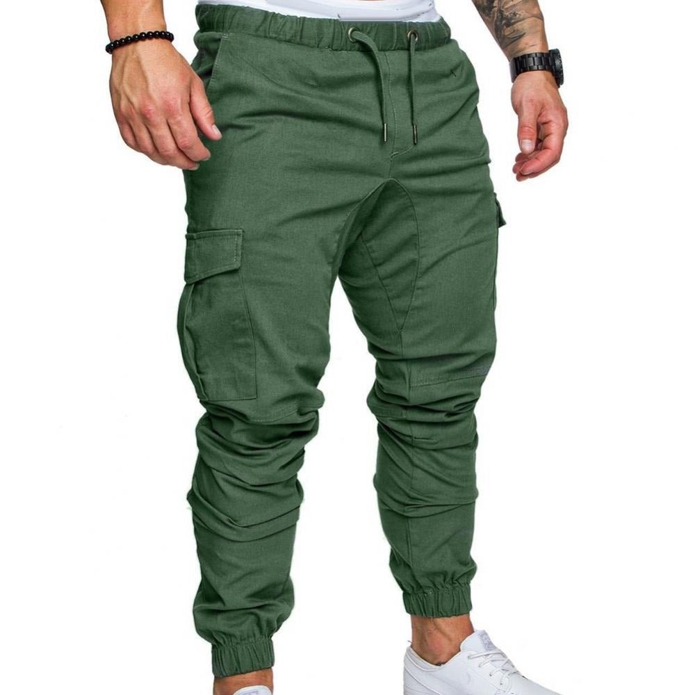 Lucas | Heren cargo broek met elastiek