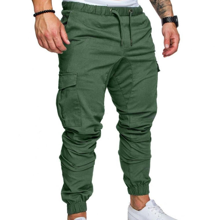 Lucas | Heren cargo broek met elastiek