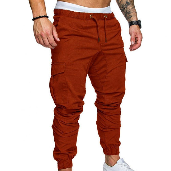 Lucas | Heren cargo broek met elastiek