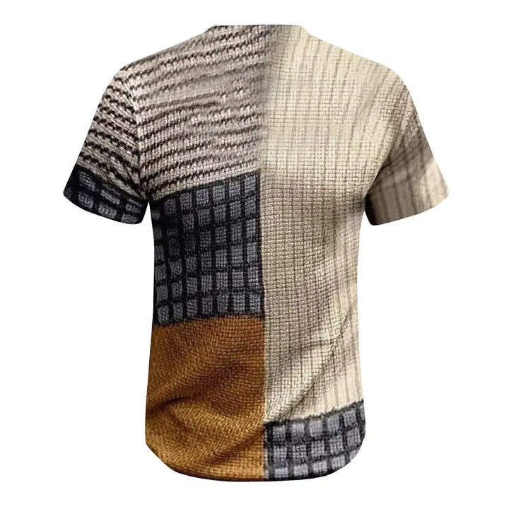 Lucas | Heren polo met diverse prints