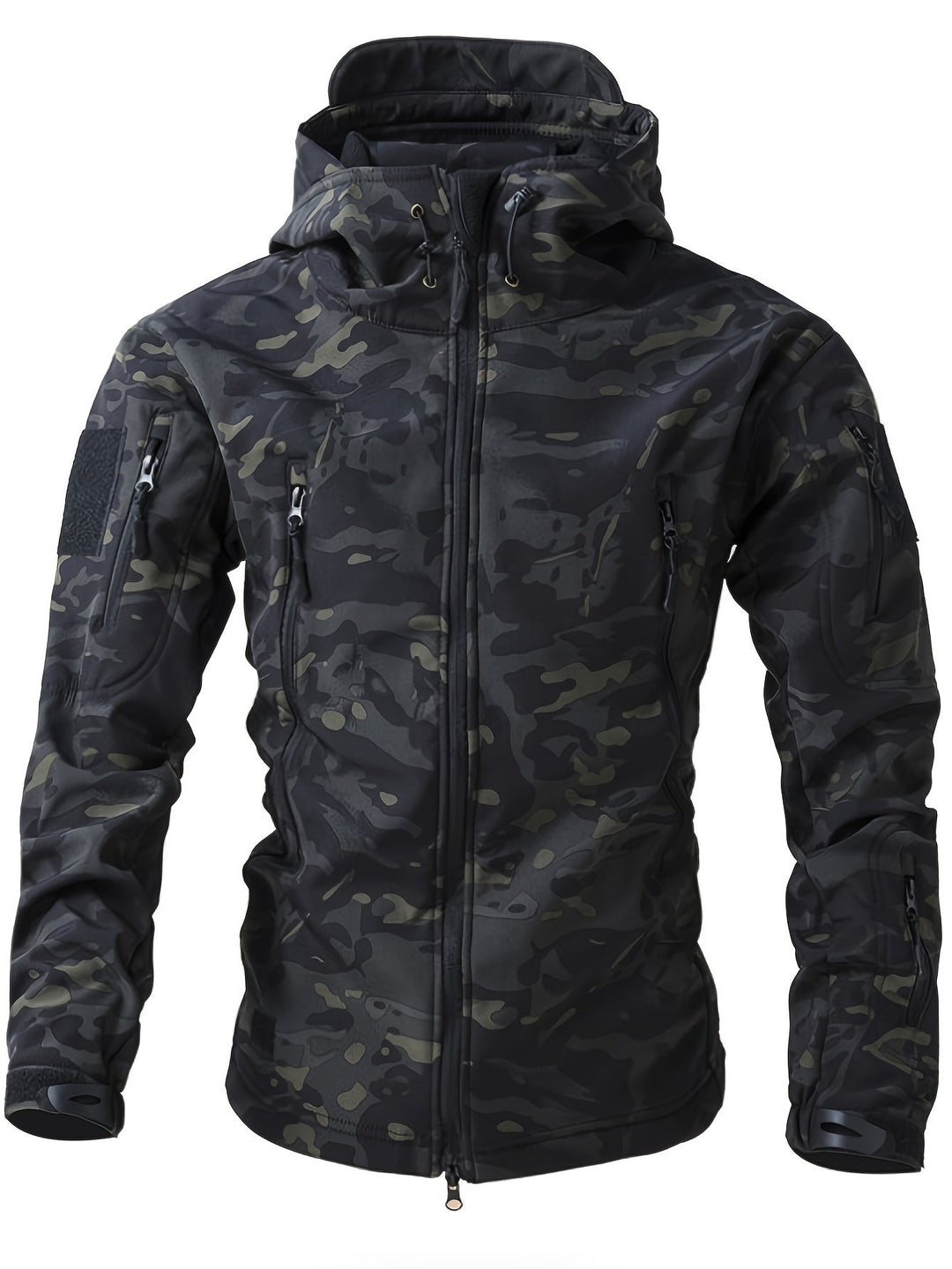Lucas | Warm fleece herenjack met capuchon