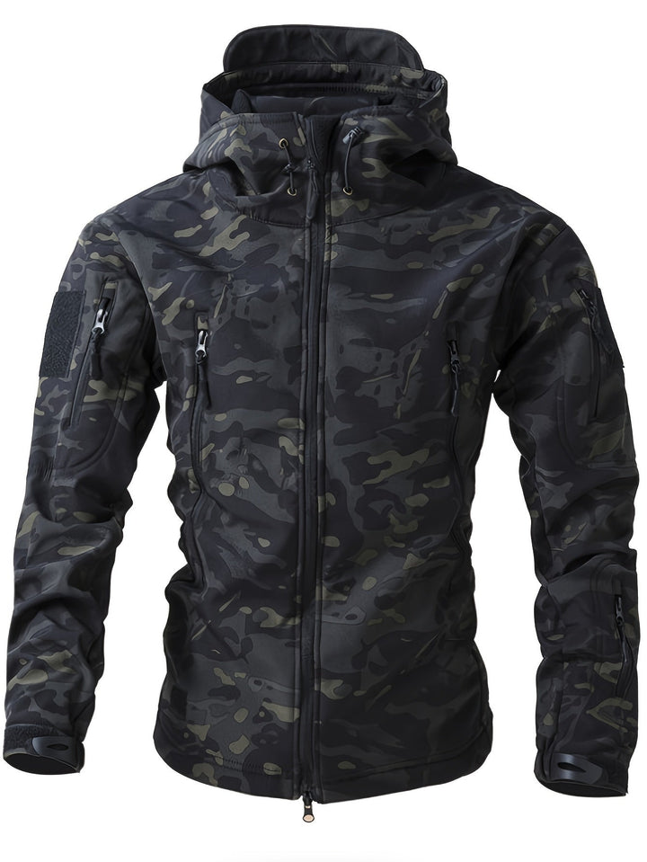 Lucas | Warm fleece herenjack met capuchon