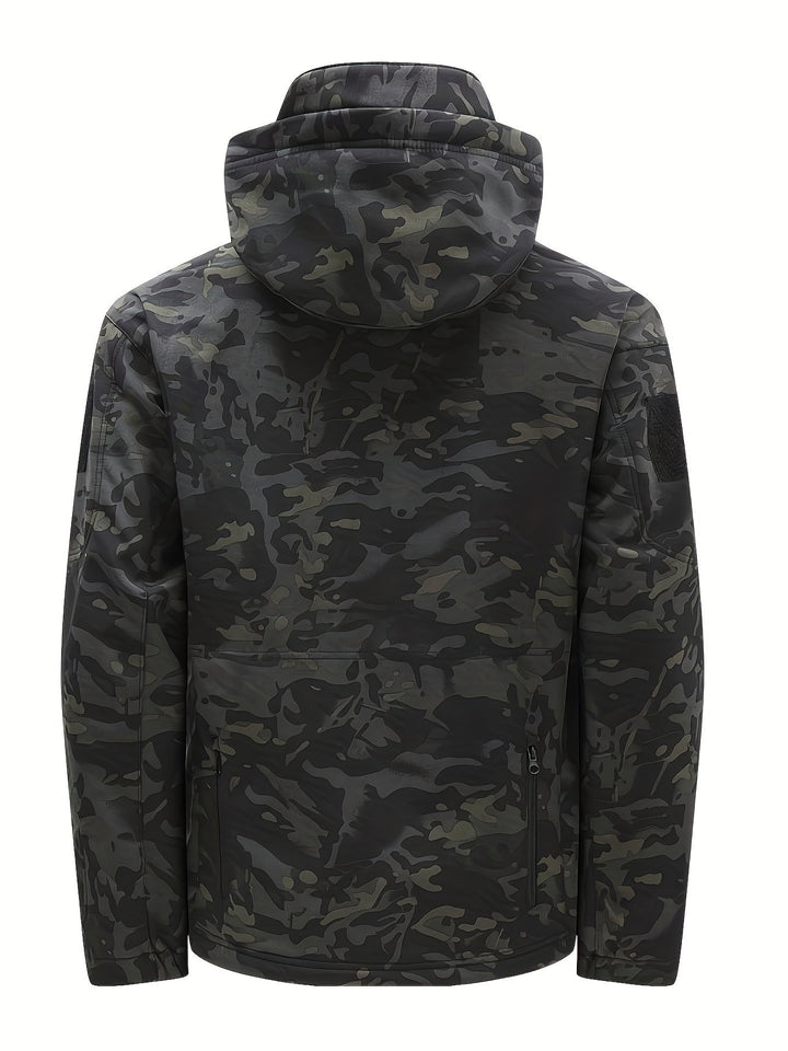 Lucas | Warm fleece herenjack met capuchon