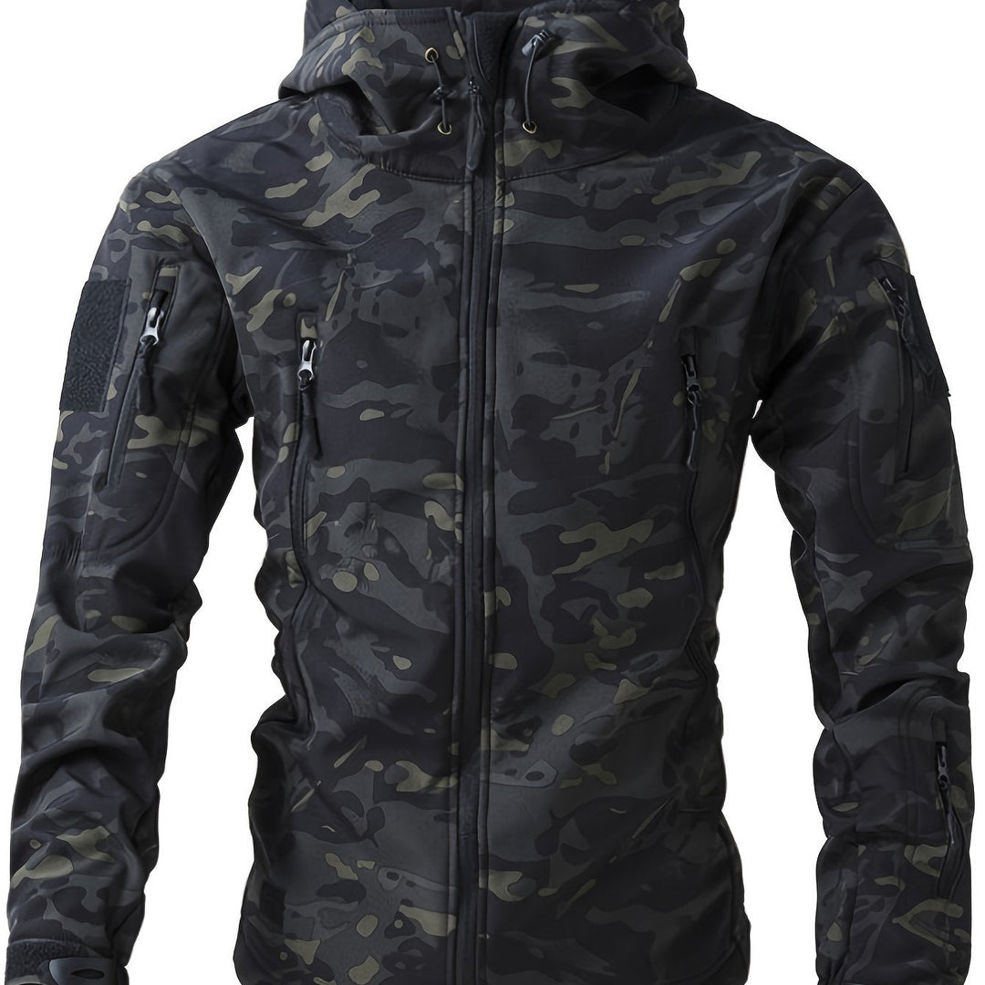 Lucas | Warm fleece herenjack met capuchon