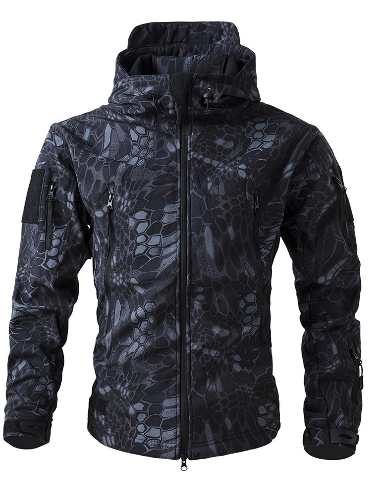 Lucas | Warm fleece herenjack met capuchon