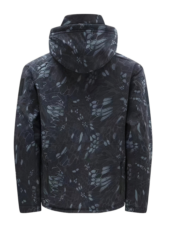 Lucas | Warm fleece herenjack met capuchon