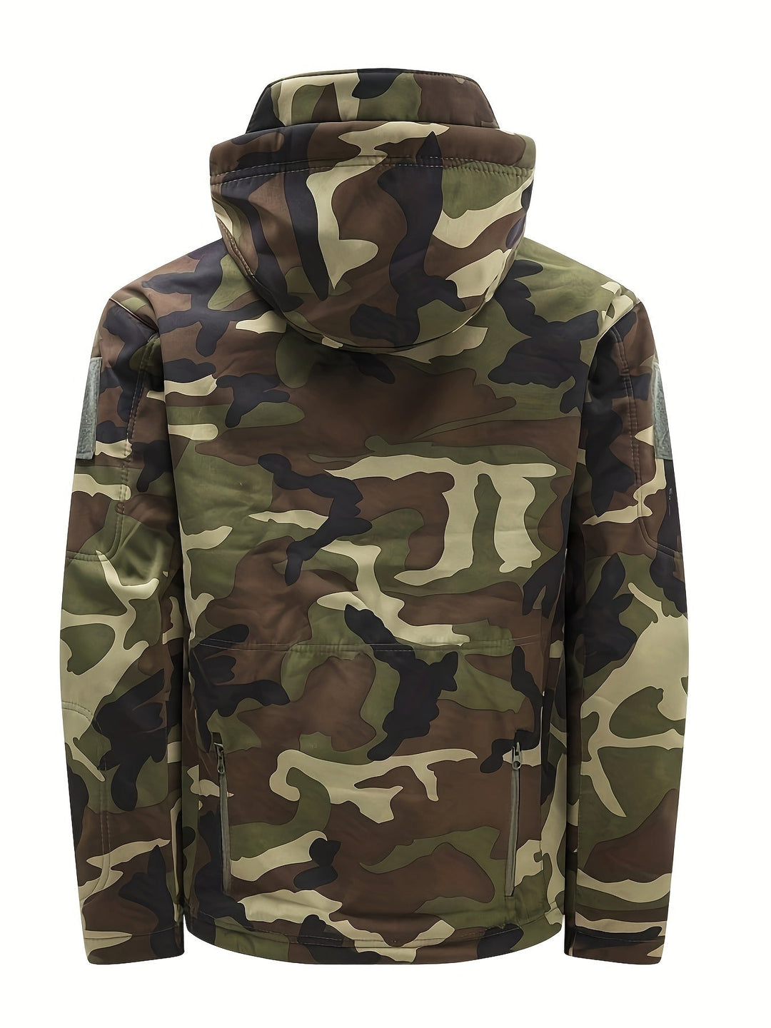 Lucas | Warm fleece herenjack met capuchon