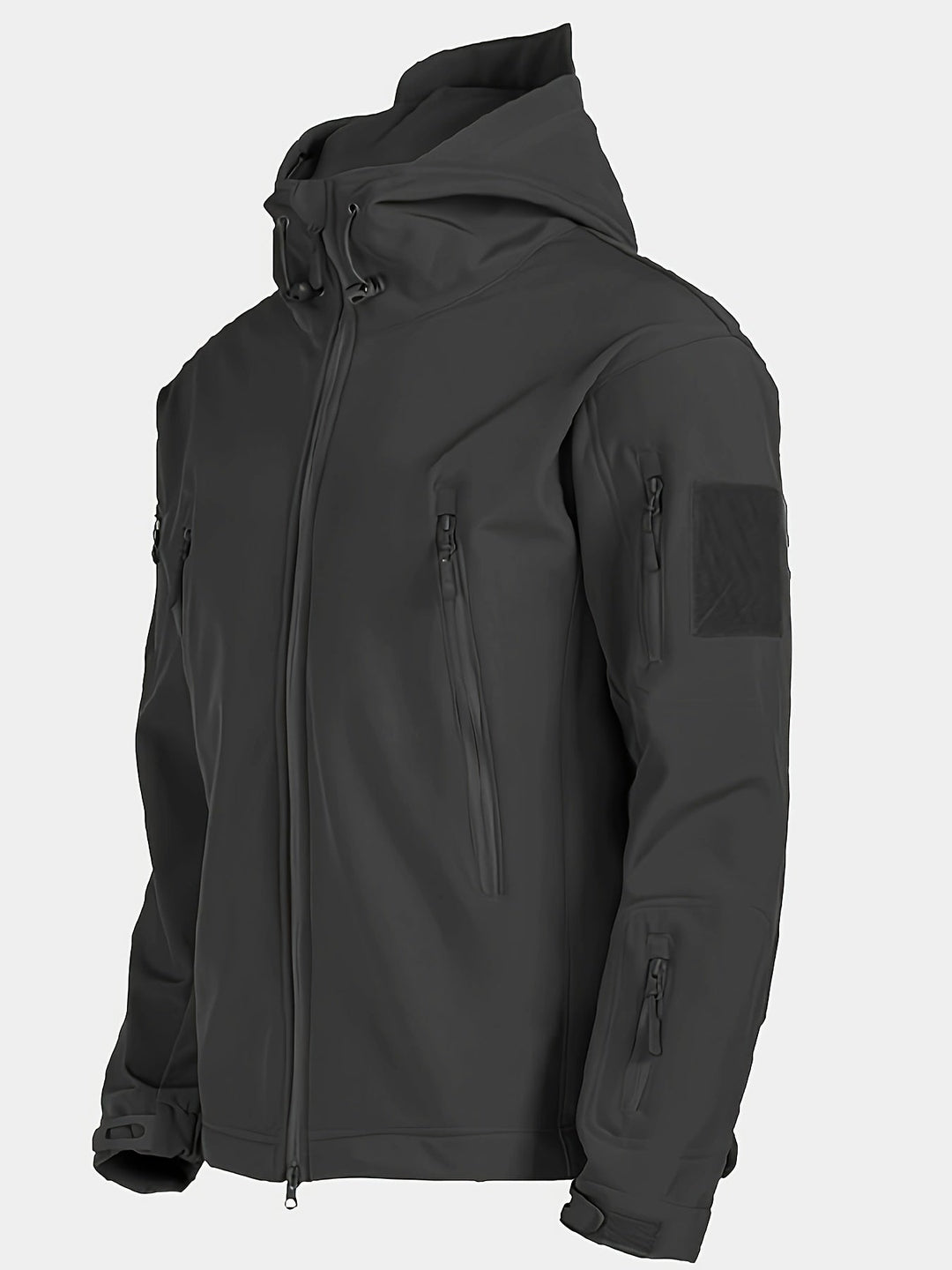 Lucas | Warm fleece herenjack met capuchon