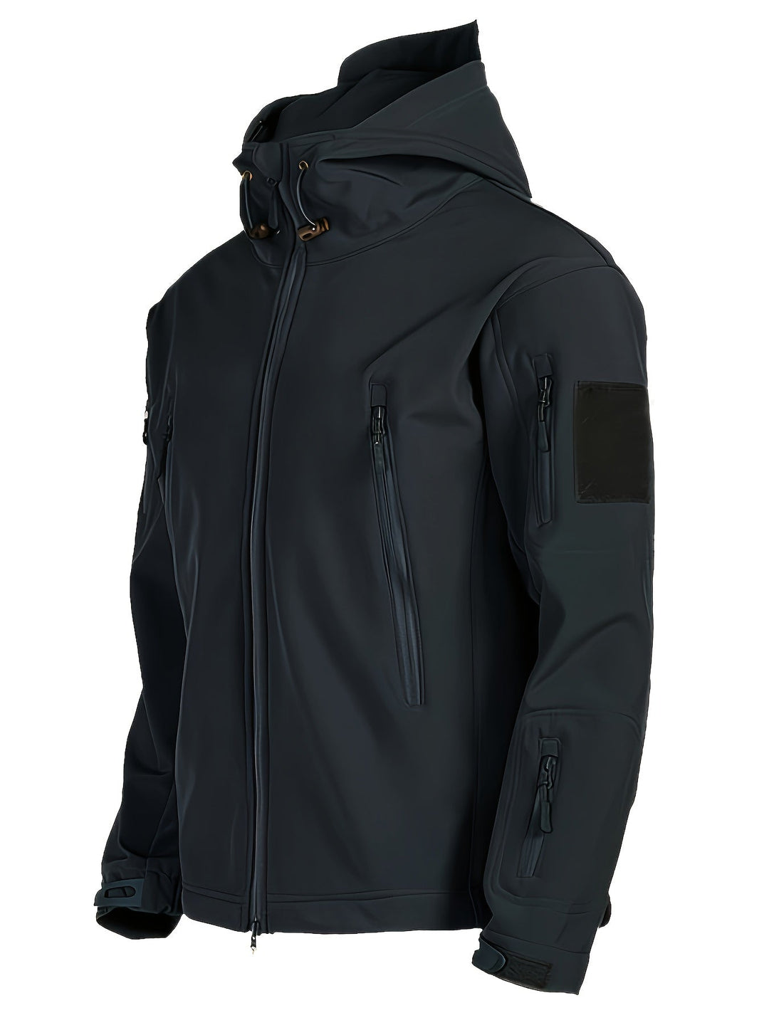 Lucas | Warm fleece herenjack met capuchon
