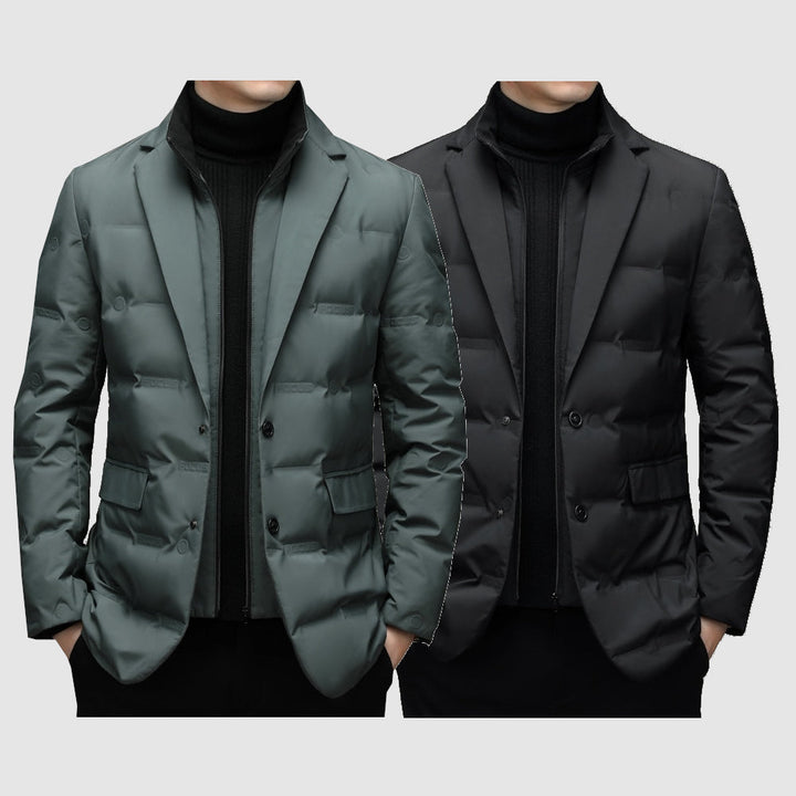 Maurits | Luxe heren gevoerde parka coat