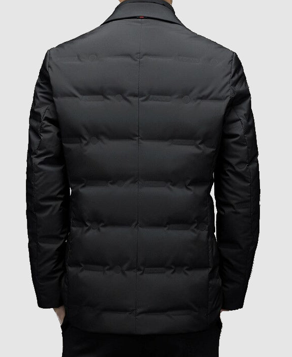 Maurits | Luxe heren gevoerde parka coat