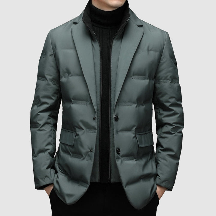 Maurits | Luxe heren gevoerde parka coat