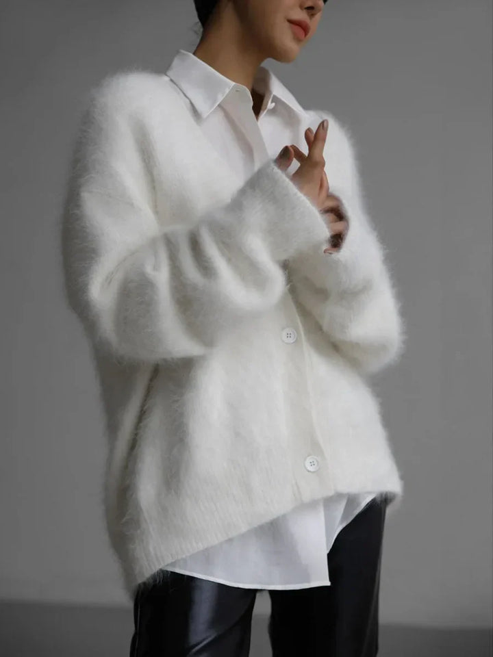 Mila | Zacht fluffy dames vest