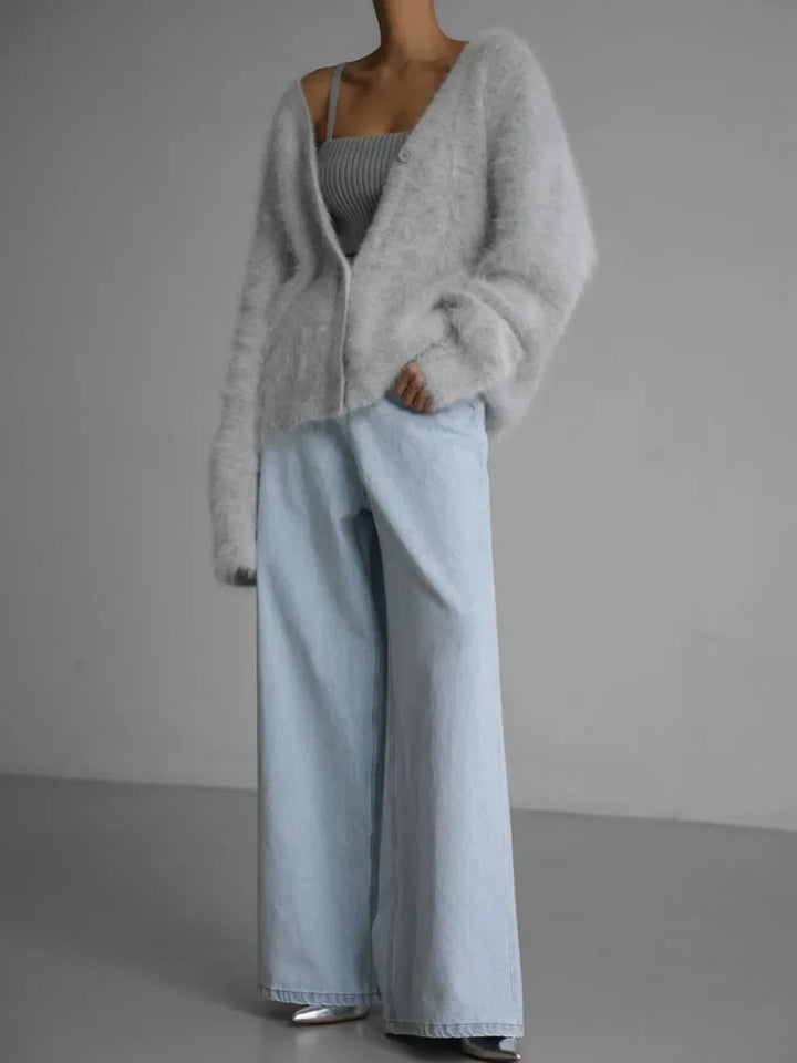 Mila | Zacht fluffy dames vest