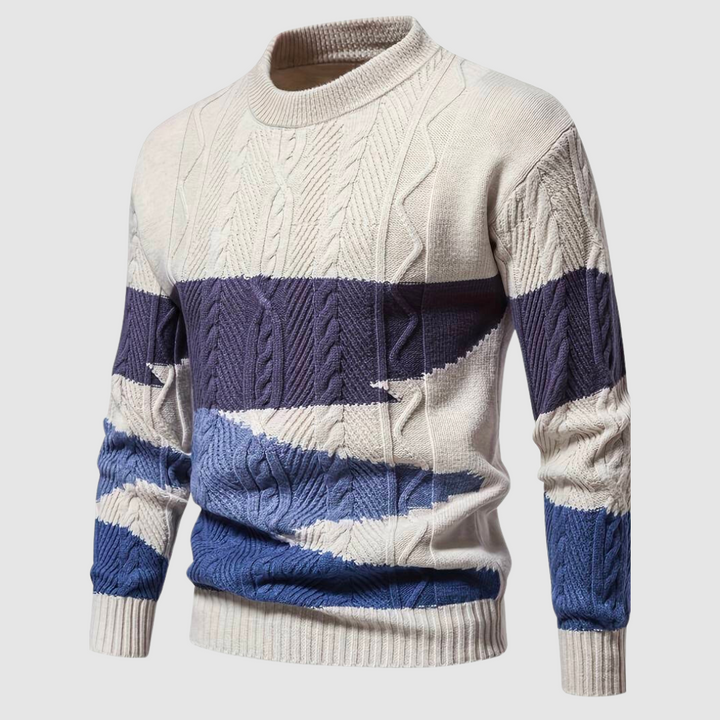 Nadim | Luxe en stijlvolle herentrui met print