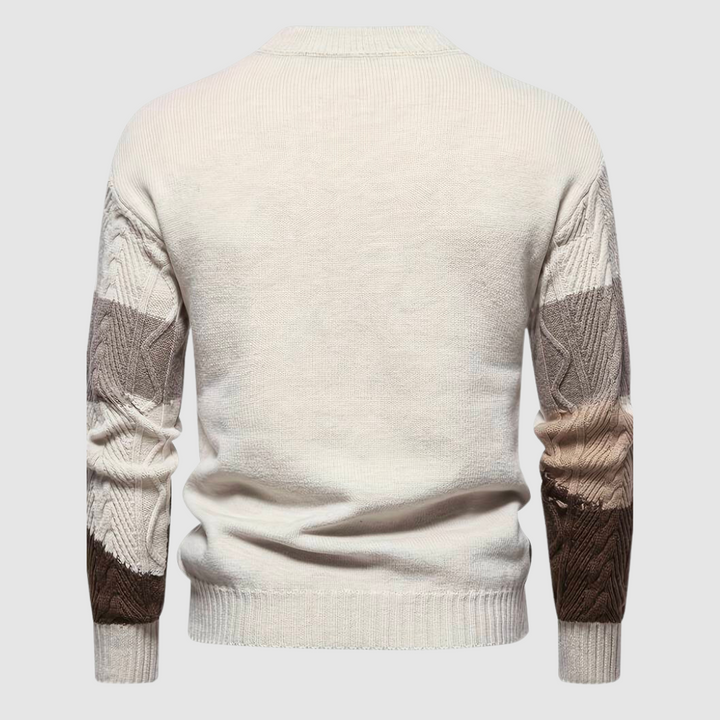 Nadim | Luxe en stijlvolle herentrui met print
