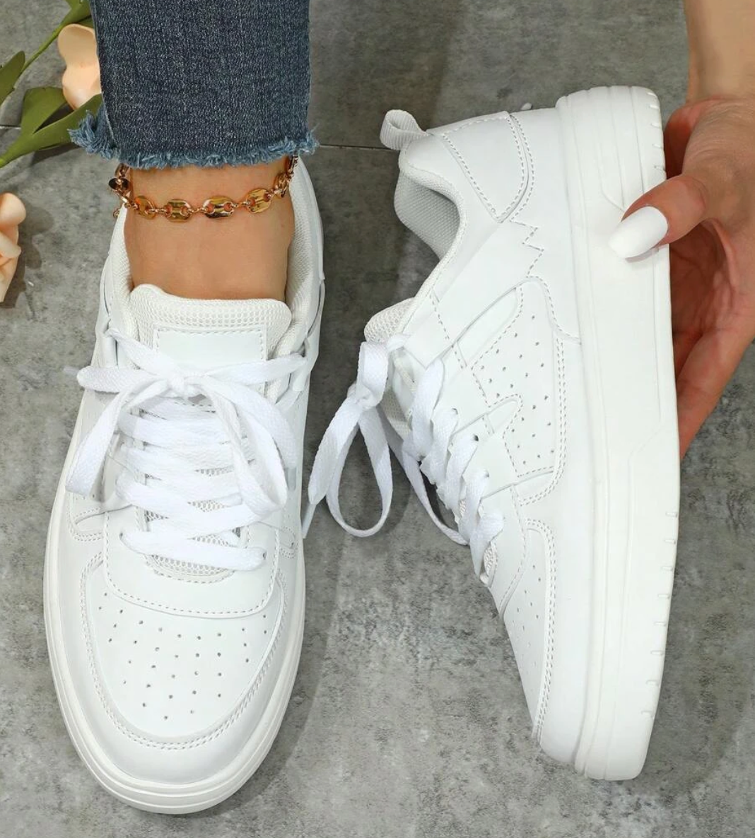 Trendy Dames Sneakers Met Comfortabele Pasvorm Voor Elke Dag