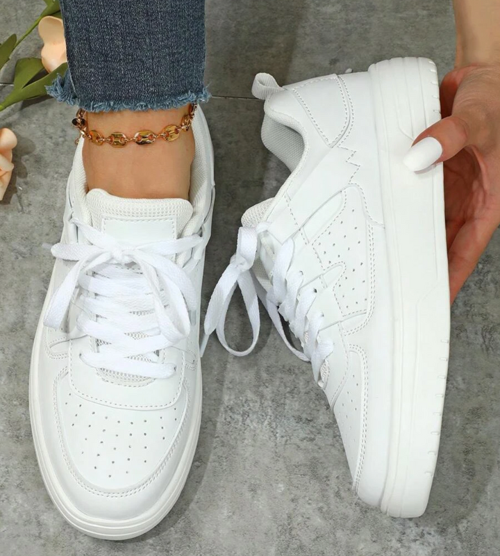 Trendy Dames Sneakers Met Comfortabele Pasvorm Voor Elke Dag