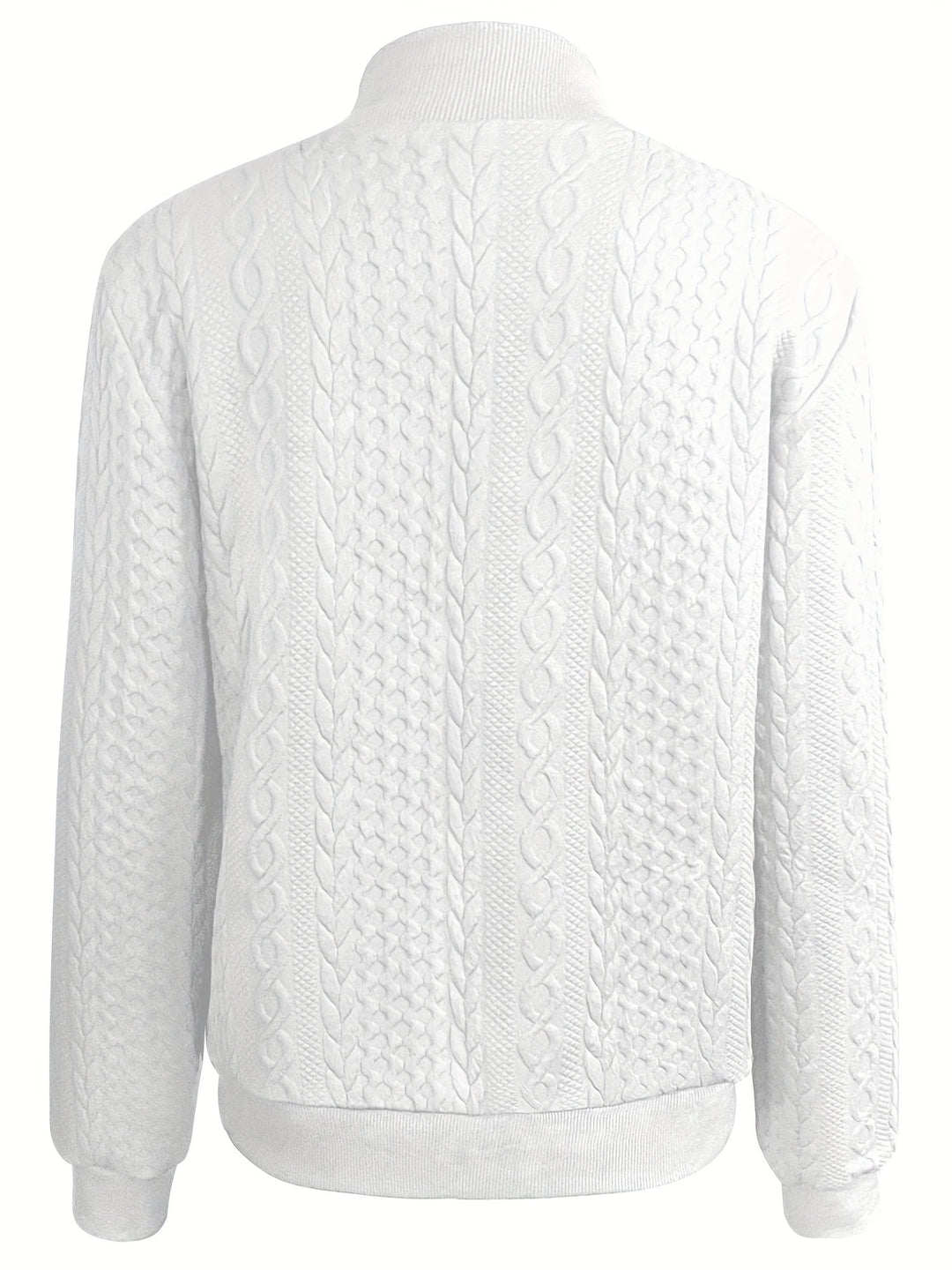 Nina | Casual bomberjack met textuur en ritssluiting